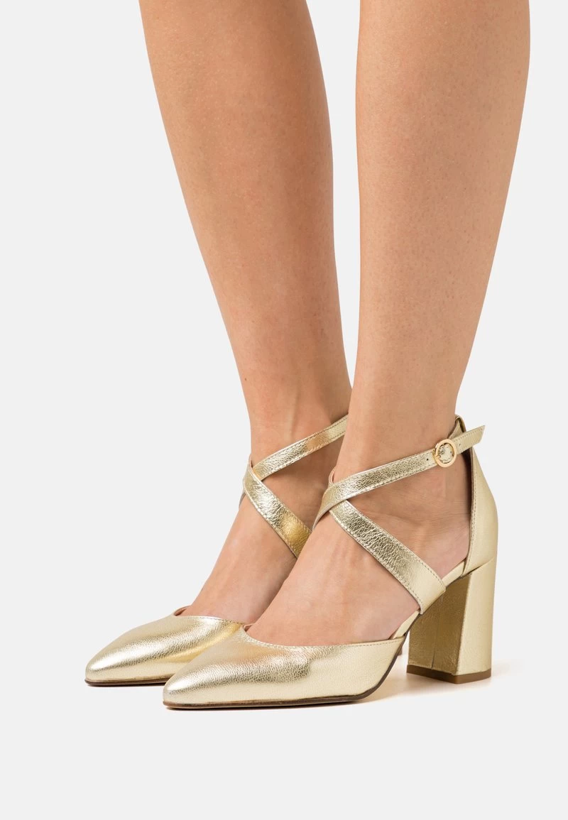 Anna Field LEATHER - Pumps - Gold 3 Anna Field LEATHER - Pumps - Gold