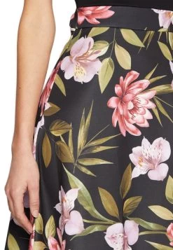 Anna Field Jerseykleid - Black/black/pink -Anna Field 076e65af65224aa89d36f0f90b70fe07