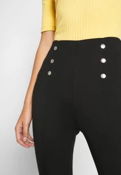 Anna Field Punto Leggings With Button Detail - Leggings - Hosen - Black 12 Anna Field Punto Leggings With Button Detail - Leggings - Hosen - Black -Anna Field 1082ddd4170244f5a2ff0b9705882777