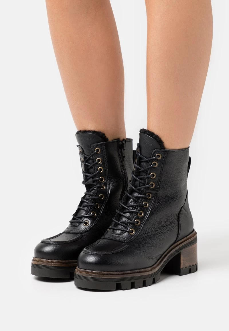 Anna Field LEATHER WINTER BOOTIE - Snowboot/Winterstiefel - Black 3 Anna Field LEATHER WINTER BOOTIE - Snowboot/Winterstiefel - Black