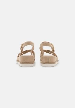 Anna Field LEATHER - Keilsandalette - Beige -Anna Field 11fcfe5a15f14b6ab6534aae88593085