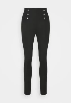 Anna Field Punto Leggings With Button Detail - Leggings - Hosen - Black 11 Anna Field Punto Leggings With Button Detail - Leggings - Hosen - Black -Anna Field 128131271e9646dc855d17ee160ec4ec