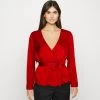 Anna Field Bluse - Red -Anna Field 16f47b6441f247db8ecd69e41005c1a8