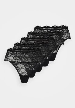 Anna Field 5PP HIGH RISE LACE THONG - String - Black 11 Anna Field 5PP HIGH RISE LACE THONG - String - Black -Anna Field 1d7323e8540d4a6dba0ff1fa79eb0047