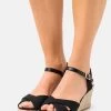 Anna Field Keilsandalette - Black -Anna Field 1dc19bb30b714c80b9112559fd404248