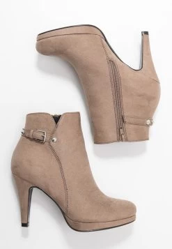 Anna Field High Heel Stiefelette - Taupe -Anna Field 22f3fde751f649b5b145288d1b86dd64