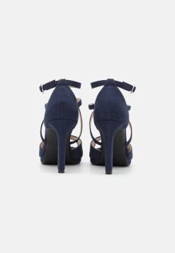 Anna Field Plateausandalette - Dark Blue -Anna Field 25954a53da6c4af1bd79659cba514f7f