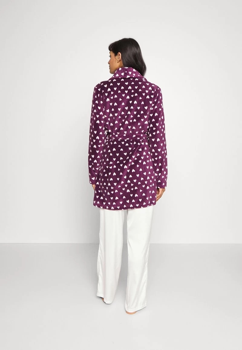 Anna Field Bademantel - Dark Red/beige 5 Anna Field Bademantel - Dark Red/beige – Bild 3