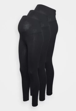 3 PACK - Leggings - Hosen - Black 11 3 PACK - Leggings - Hosen - Black -Anna Field 33adf4881c0645c09fbcd8a2b890b37b