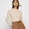 Anna Field Strickpullover - Light Tan Melange