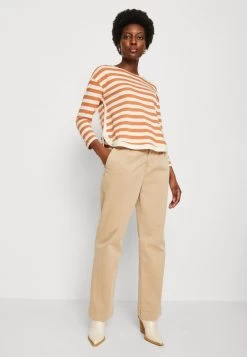 Anna Field Langarmshirt - White/apricot -Anna Field 3a400ad7a33441c8a881ff430f079848