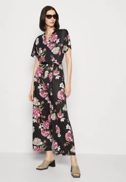 Anna Field Jumpsuit - Black/multi-coloured -Anna Field 3f7183915f4c4c72acc2c1e31e1815b2
