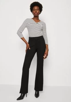 Anna Field Langarmshirt - White/black -Anna Field 3ffc086c9ee146228ebc54d259a5b583