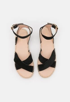 Anna Field LEATHER - Espadrille - Black -Anna Field 41c6cd611ad444099ab2fa62891d0434