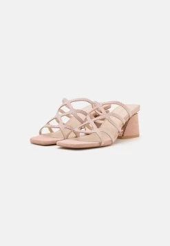 Anna Field LEATHER - Pantolette Hoch - Light Pink -Anna Field 47c5baf369ff4979a510e7f90f0a72e3