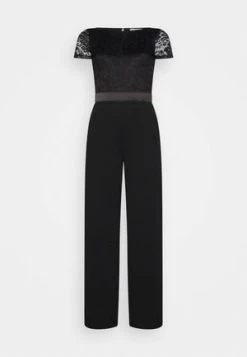 Anna Field LUREX TOP - Jumpsuit - Black -Anna Field 47c711775b5b4930aef3929a1eb0e9ea