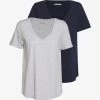 Anna Field T-Shirt Basic - Mottled Light Grey/blue 1 Anna Field T-Shirt Basic - Mottled Light Grey/blue -Anna Field 4a5c6845e23a4c3ca6fadd59d3ca1f89