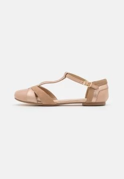 Anna Field LEATHER - Riemchenballerina - Beige -Anna Field 4bf5df022e274ceb8d4c49c3250f96be