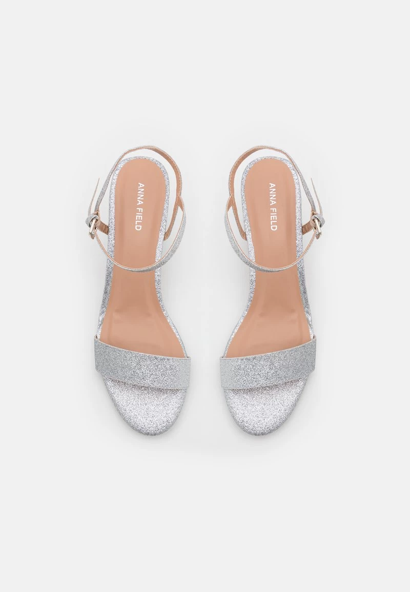 Anna Field Riemensandalette - Silver 7 Anna Field Riemensandalette - Silver – Bild 5