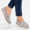Anna Field COMFORT LEATHER - Slipper - Grey -Anna Field 61e85a1c5cb746088ff827de456eb623