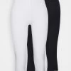 Anna Field 2 PACK - Leggings - Hosen - Black/white