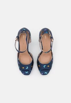 Anna Field Plateausandalette - Dark Blue -Anna Field 6890f4c62fcf4b1eb417811923c74593
