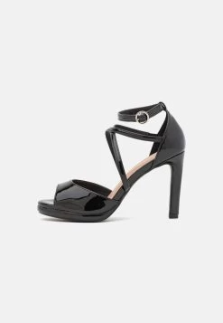 Anna Field Plateausandalette - Black -Anna Field 694a78355db1436ebab51201834a751b