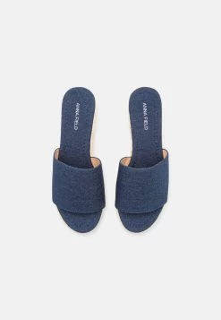 Anna Field Pantolette Hoch - Blue Denim 13 Anna Field Pantolette Hoch - Blue Denim -Anna Field 6d76dbae16e84f4593fadd9b91b71b47
