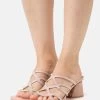 Anna Field LEATHER - Pantolette Hoch - Light Pink -Anna Field 6dd3fac0d7164debbbe3560b17a0d964
