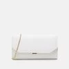 Anna Field Clutch - White 2 Anna Field Clutch - White -Anna Field 73de6d7829984ccfab61a68e925bb163