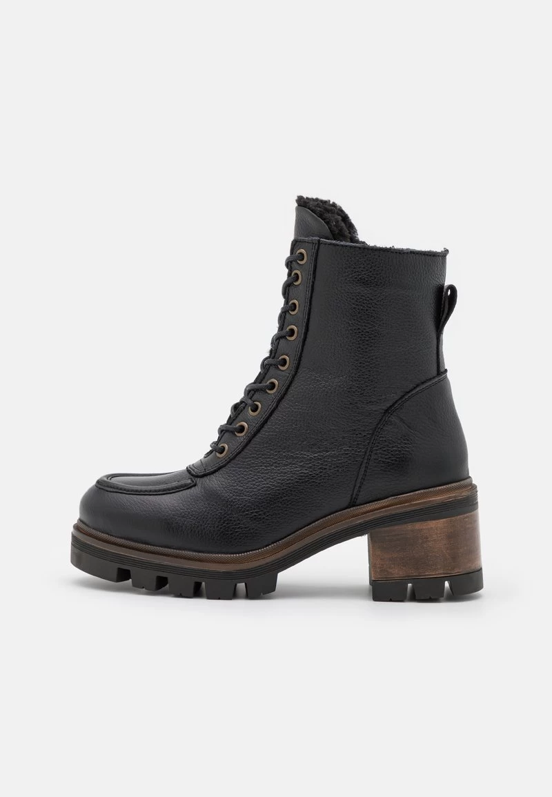 Anna Field LEATHER WINTER BOOTIE - Snowboot/Winterstiefel - Black 4 Anna Field LEATHER WINTER BOOTIE - Snowboot/Winterstiefel - Black – Bild 2