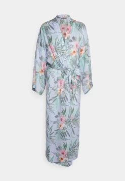 Anna Field FLORAL ROBE - Bademantel - Blue -Anna Field 792a50311be84056929ce7ae41464dd6