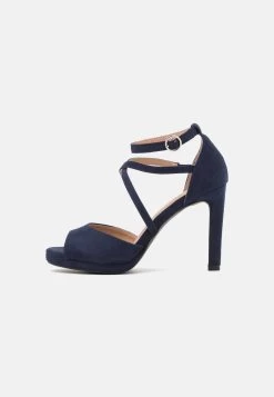 Anna Field Plateausandalette - Dark Blue -Anna Field 7df69747fc28460bb0258198933a8c0c