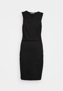 DRAPPED NECKLINE SMART BODYCON SLEEVELESS MINI DRESS - Jerseykleid - Black -Anna Field 7e169e682756419492298dc1919a2371