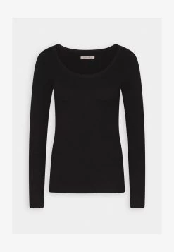 Anna Field BUTTON DETAIL - Strickpullover - Black -Anna Field 87ff0b6d7b154c5c9d9d5d8db42e4c86 1