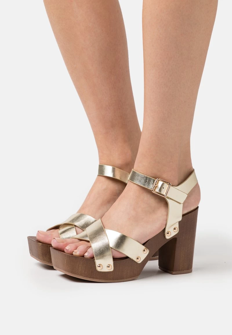 Anna Field Clogs - Gold 3 Anna Field Clogs - Gold