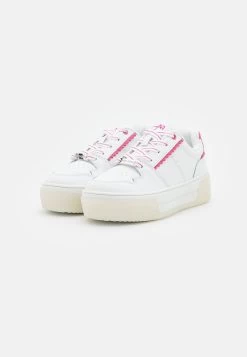 Anna Field LEATHER - Sneaker Low - White/pink 10 Anna Field LEATHER - Sneaker Low - White/pink -Anna Field 8a3972e847e64a90b0e467c2c052fd5d