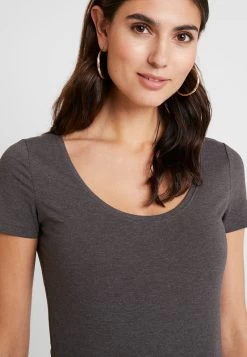 Anna Field 3 PACK - T-Shirt Basic - White/black/dark Grey -Anna Field 8d73753d686e4e7eb30522402290ce73