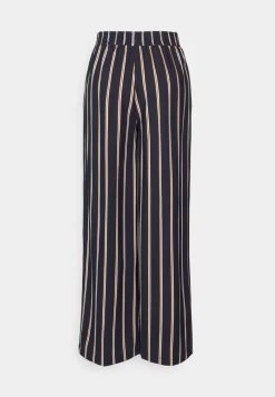 Anna Field Stoffhose - Dark Blue/brown/white -Anna Field 90dcb2d2dd584257a2935bbe0cf2ff3f 1