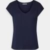 Anna Field T-Shirt Basic - Dark Blue -Anna Field 9251b509b9f54b0ba1cf20c76eafcea2
