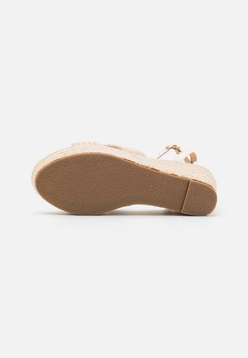 Plateausandalette - Beige 7 Plateausandalette - Beige – Bild 5