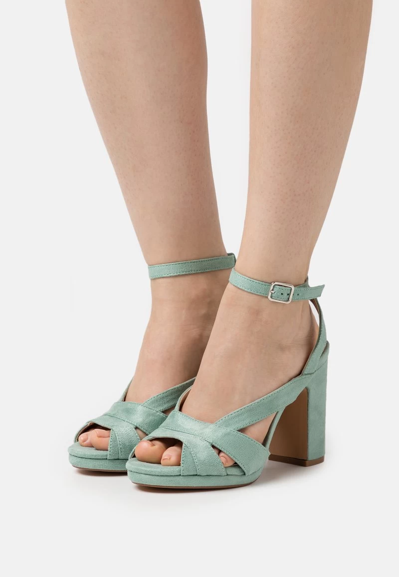 Anna Field Plateausandalette - Mint 3 Anna Field Plateausandalette - Mint