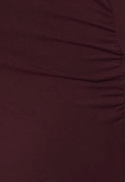 V NECK BASIC LONG SLEEVE TOP - Langarmshirt - Bordeaux -Anna Field a08f334c416f447fa178687aa2215cd4