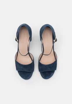 LEATHER - Riemensandalette - Dark Blue 13 LEATHER - Riemensandalette - Dark Blue -Anna Field ad8bba103dfc43c5b474005bfd2b6d4b