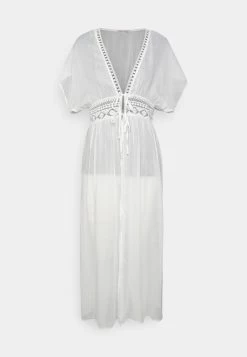Anna Field EMBROIDERED COVER UP / 802 - BLACK - Strandaccessoire - 001 - White -Anna Field b36ded19d3454b04bce079585f7462bd