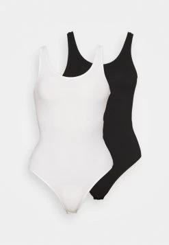 Anna Field 2 PACK - Body - Black/white -Anna Field b6ef13ec2831406994a62a482b466e7c