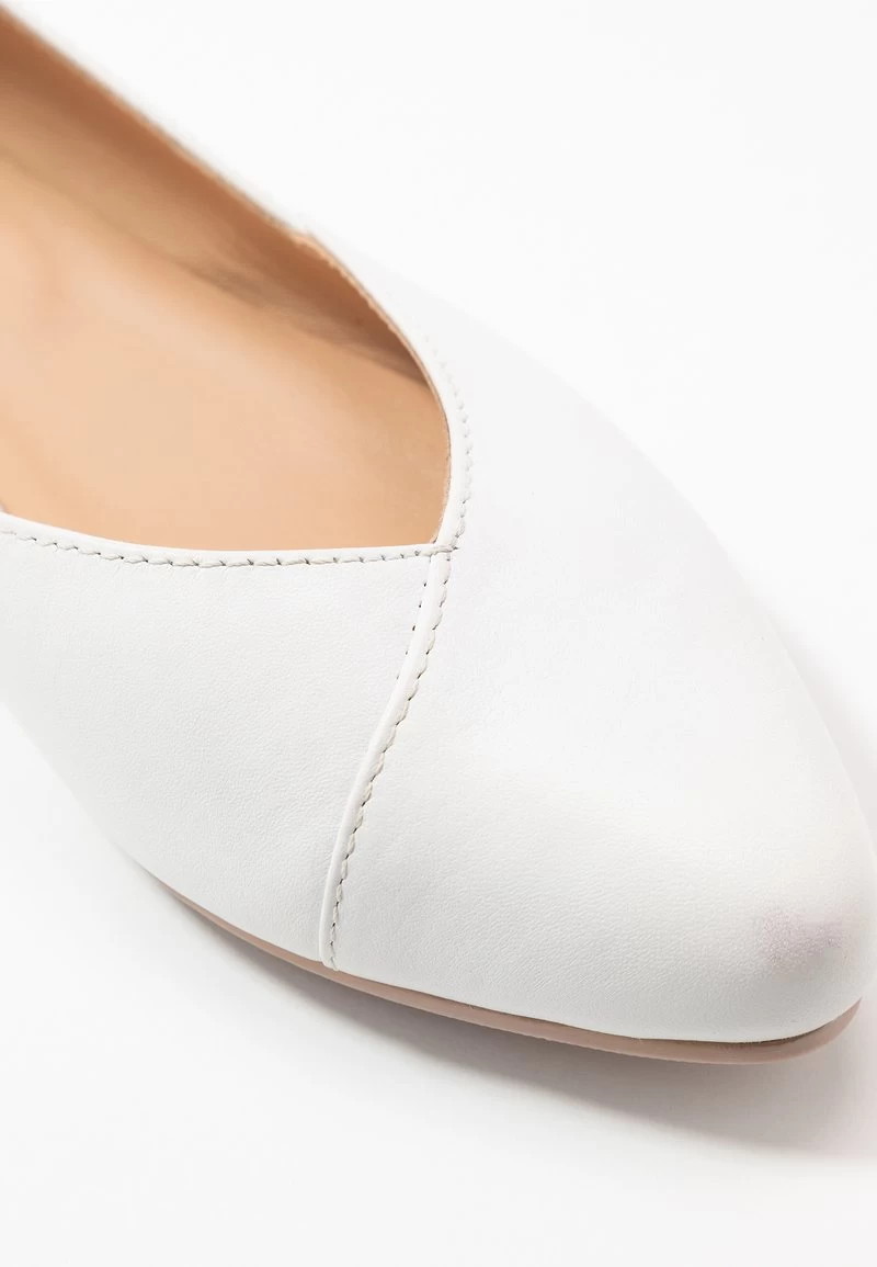 Anna Field LEATHER BALLERINAS - Klassischer Ballerina - White 5 Anna Field LEATHER BALLERINAS - Klassischer Ballerina - White – Bild 3