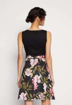 Anna Field Jerseykleid - Black/black/pink -Anna Field bf2b72ddb8ab45fc8112f8ad8ecc10ad