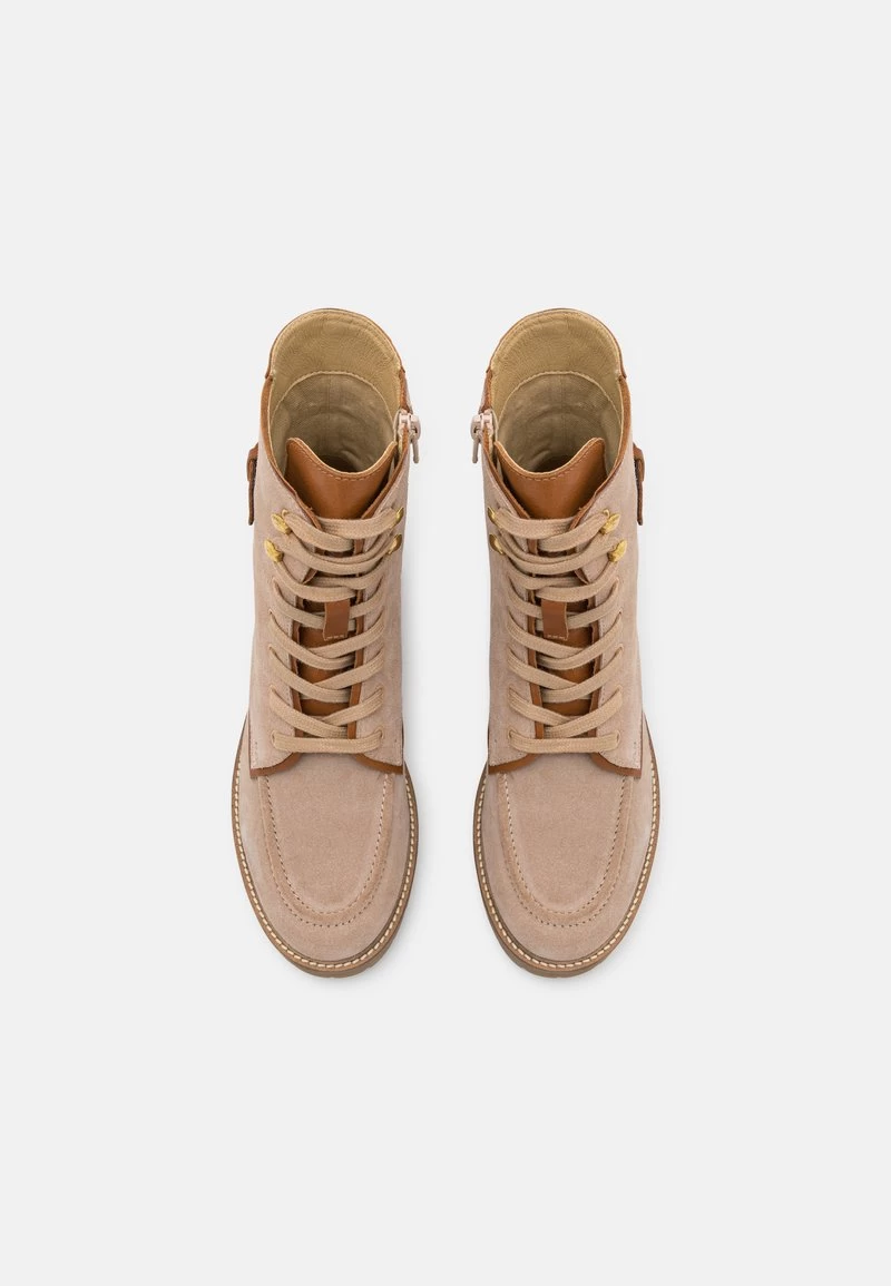 Anna Field LEATHER - Schnürstiefelette - Taupe 8 Anna Field LEATHER - Schnürstiefelette - Taupe – Bild 6