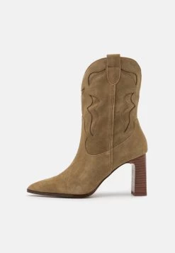 Anna Field LEATHER - Cowboy-/Bikerstiefelette - Khaki 9 Anna Field LEATHER - Cowboy-/Bikerstiefelette - Khaki -Anna Field c38591f49a884f29a5c2f231c6bdcb8c